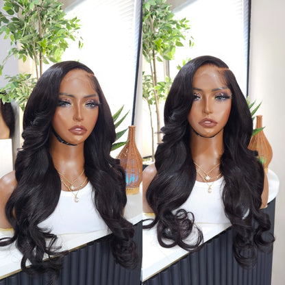 Jade 28-Inch Glueless Body Wave Custom Unit | 6x6 Closure | Side Part