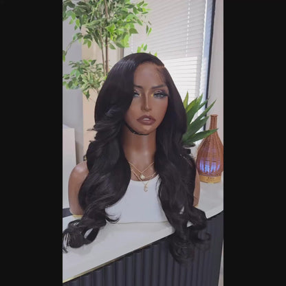 Jade 28-Inch Glueless Body Wave Custom Unit | 6x6 Closure | Side Part